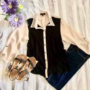 ✨ Studded Button Down ✨